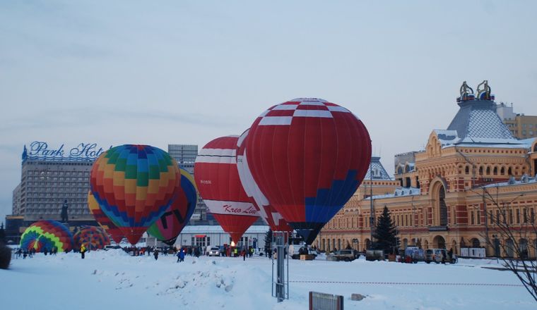 Гонка на воздушных шарах стартовала в Нижнем Новгороде (ФОТО) - фото 7