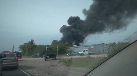 Страшный пожар на дзержинском заводе &laquo;Нижегородхим&raquo; попал на видео