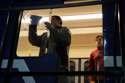 Как снимали сцену нового блокбастера в нижегородском метро (ФОТО) - фото 1