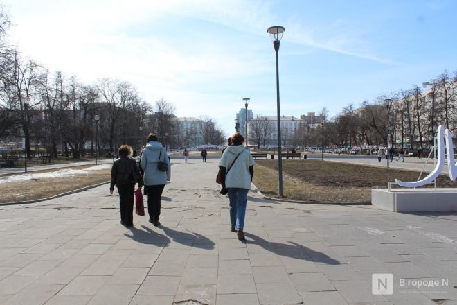 Трещит по швам: как выглядит центр Нижнего Новгорода после аномальной зимы — фоторепортаж - фото 96