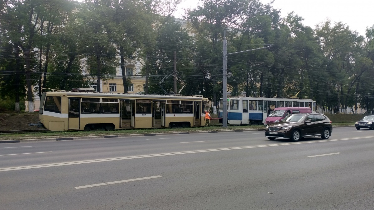 Трамвайный коллапс случился в центре Нижнего Новгорода - фото 1