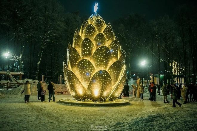 Новогодние украшения в парках и на улицах Нижнего Новгорода демонтируют в феврале - фото 1