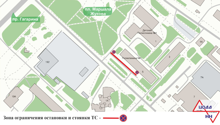 Парковку на площади Жукова в Нижнем Новгороде ограничат с 14 марта - фото 1