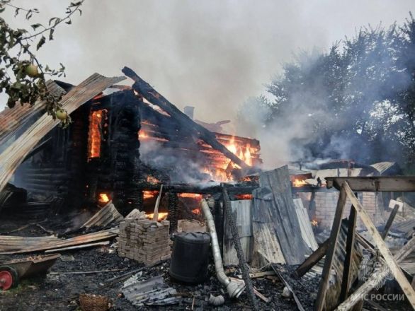 Тело женщины нашли в сгоревшем доме в Нижегородской области - фото 2