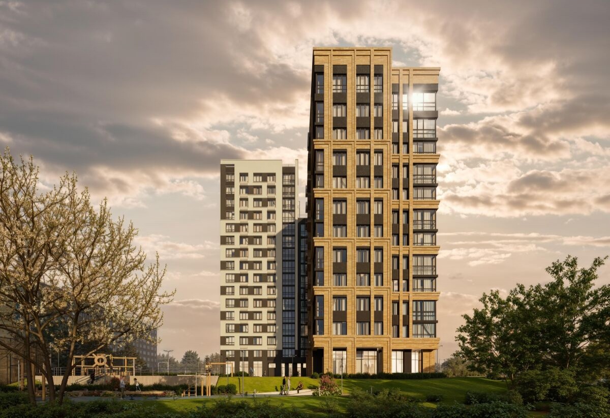 Высотный дом строят с применением вторсырья в Нижнем Новгороде - фото 1