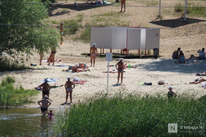 Выживание в жару: фоторепортаж с пляжей Нижнего Новгорода - фото 61