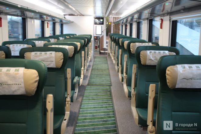 Двухэтажный, стильный, современный: как выглядит новый поезд &laquo;Буревестник&raquo; &mdash; фоторепортаж &laquo;В городе N&raquo; - фото 15