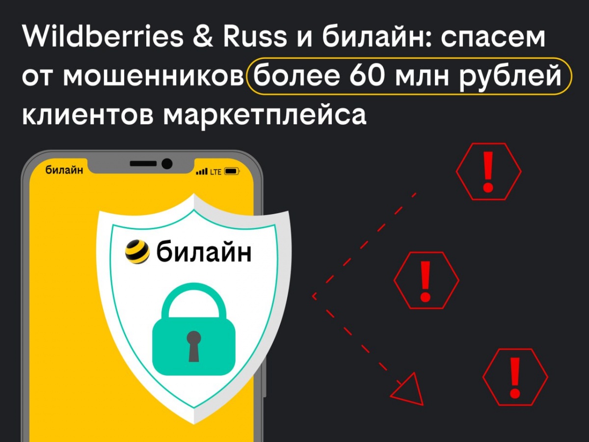 Wildberries&Russ и Билайн объединяют усилия для борьбы с мошенничеством - фото 1