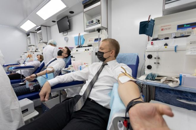 24 литра крови сдали сотрудники АО &laquo;Транснефть-Верхняя Волга&raquo; в рамках донорской акции - фото 2