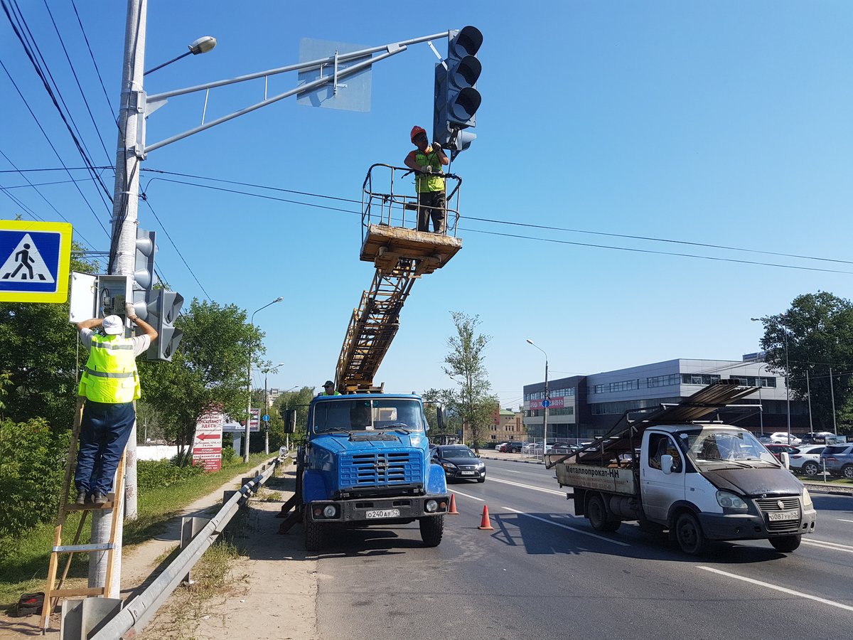 На нижегородских улицах обновили 15 светофоров - фото 1