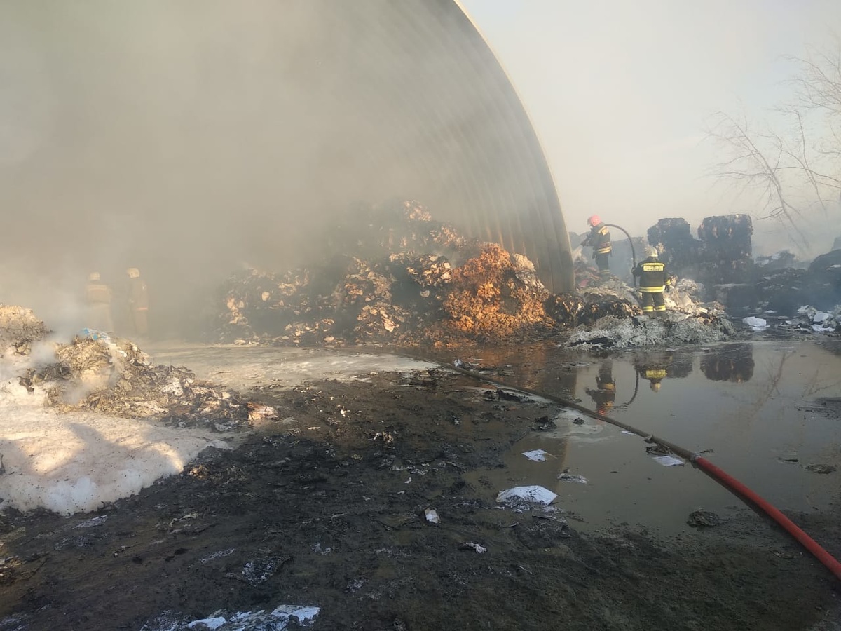 Пожар в промзоне в Дзержинске ликвидирован