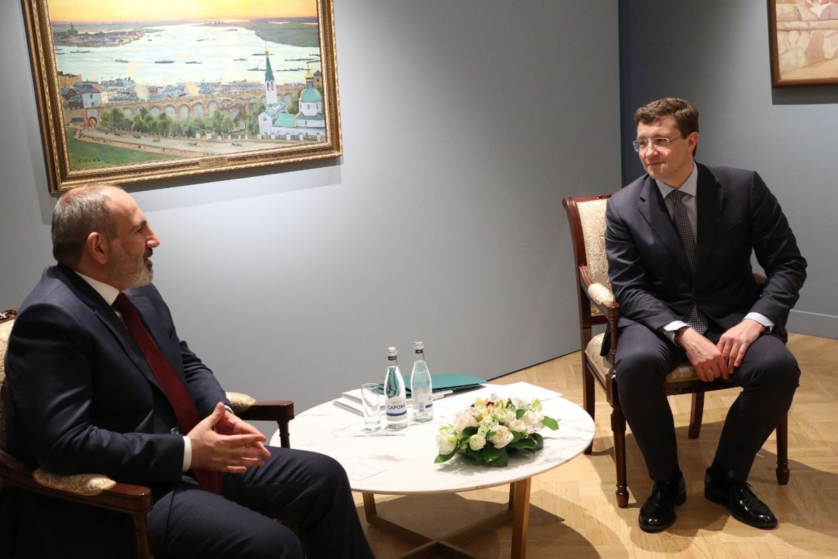 Никитин и Пашинян договорились о сотрудничестве в сфере IT - фото 1