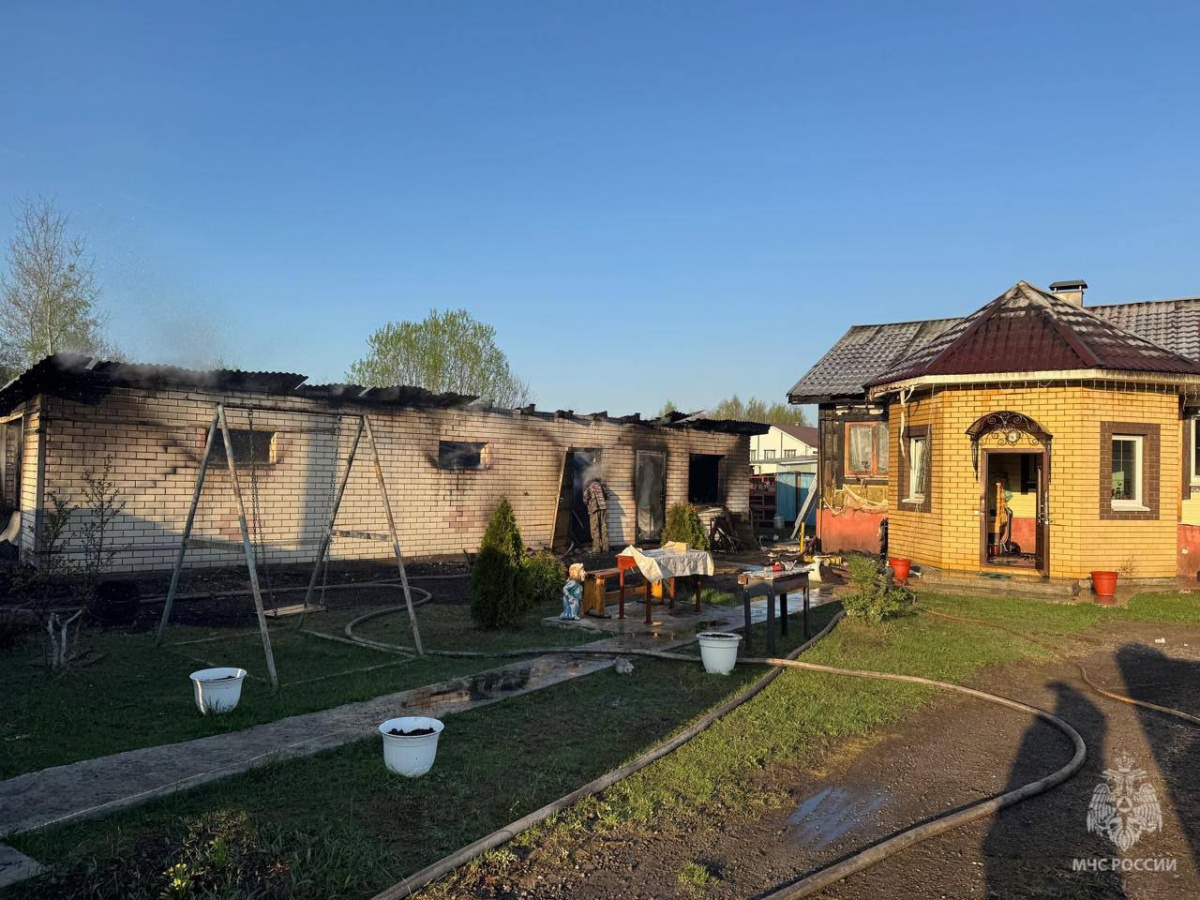 Женщина погибла во время пожара в жилом доме в Нижегородской области  - фото 1