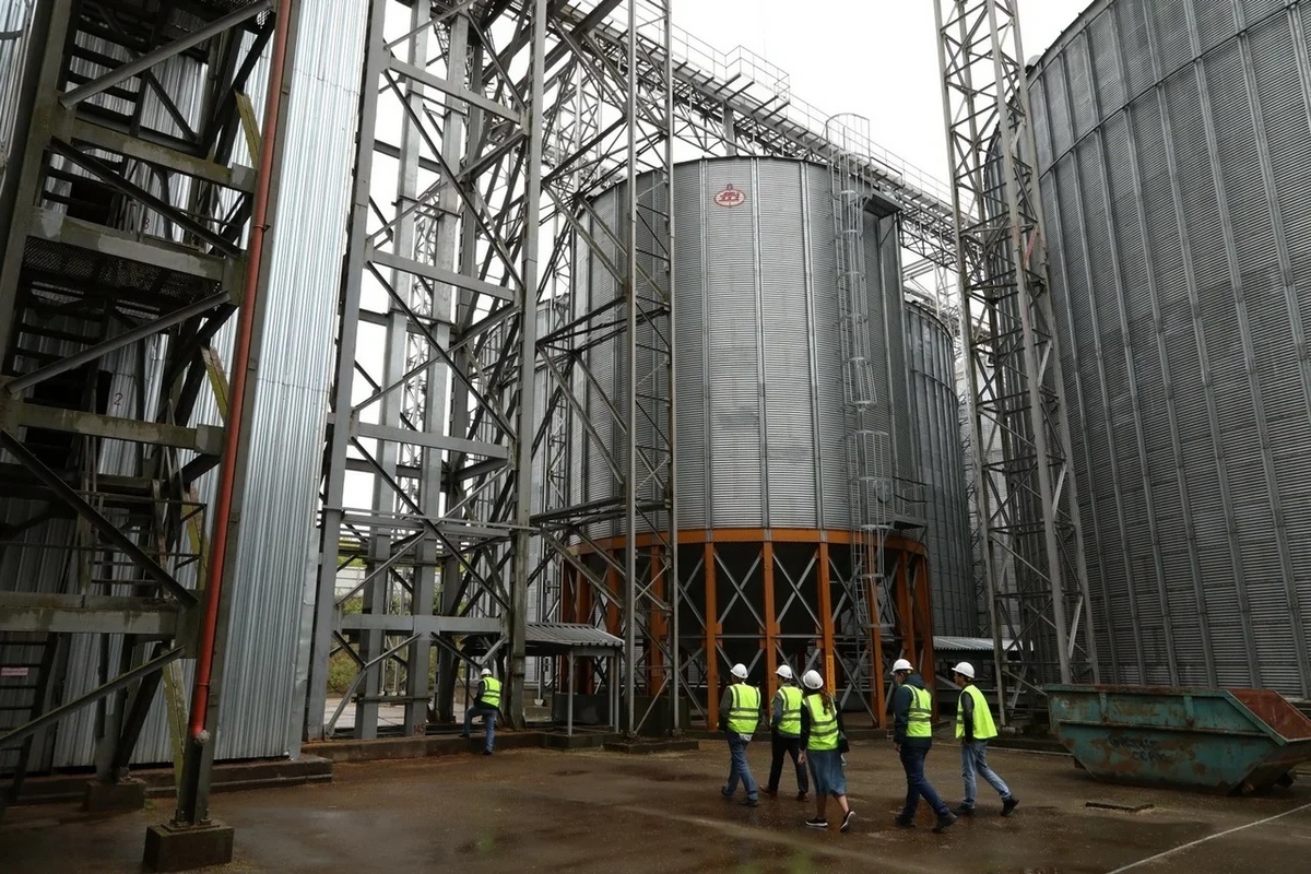 Элеватор на 130 тысяч тонн зерна ввели в эксплуатацию в Перевозе