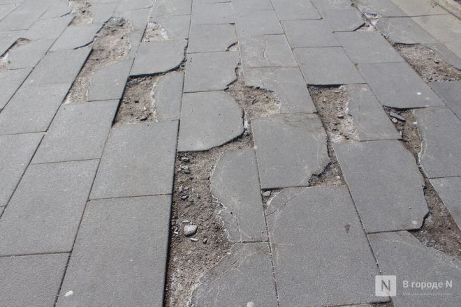 Трещит по швам: как выглядит центр Нижнего Новгорода после аномальной зимы — фоторепортаж - фото 106