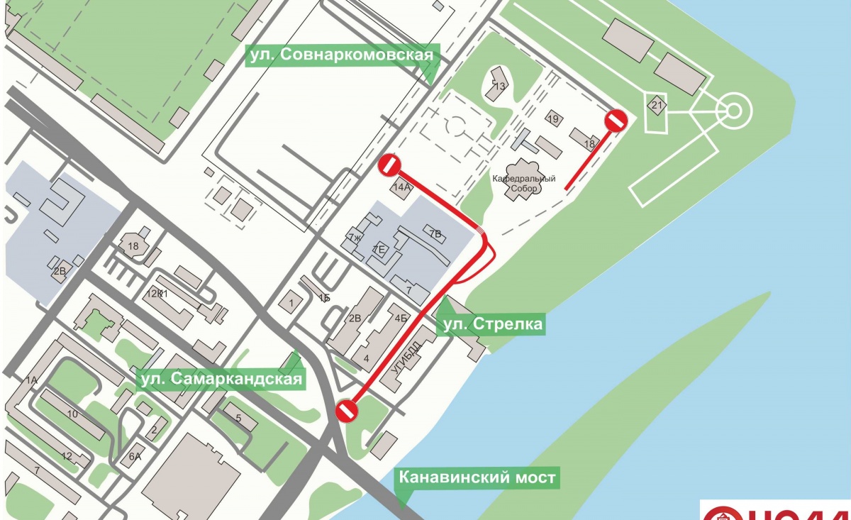 Улицу Стрелка временно закроют для транспорта в Нижнем Новгороде 16 октября - фото 1