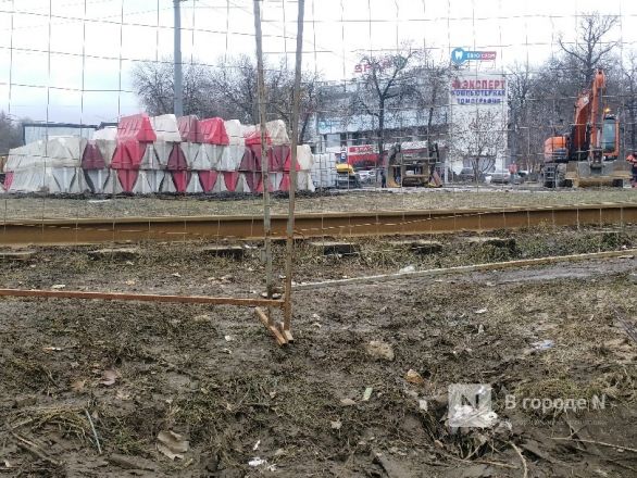 Демонтаж трамвайных рельсов начался на проспекте Гагарина - фото 5