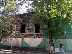 Мебель и картины пострадали во время пожара в Литературном музее