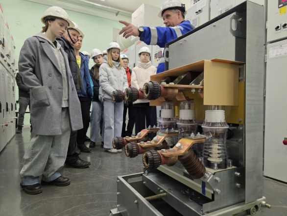 Нижегородские энергетики &laquo;Россети центр и Приволжье&raquo; провели познавательную экскурсию для школьников - фото 4