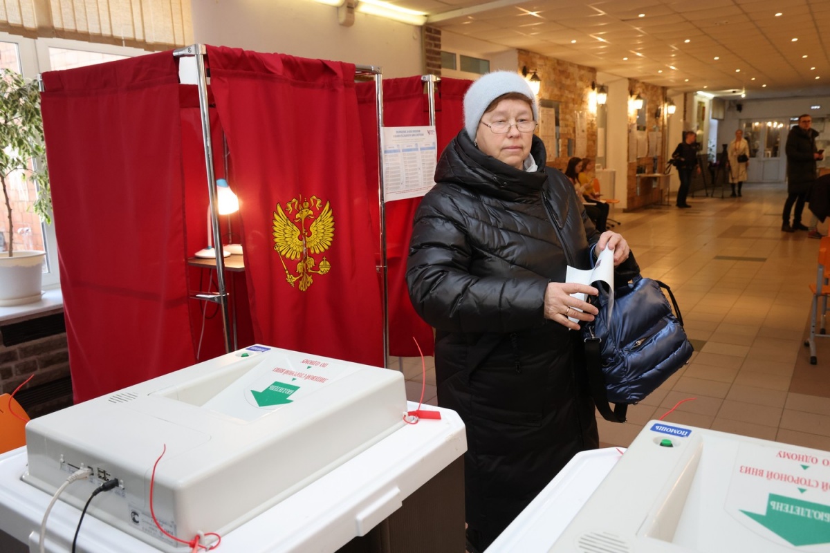 Явка на выборы президента в Нижегородской области составляет 16,52%