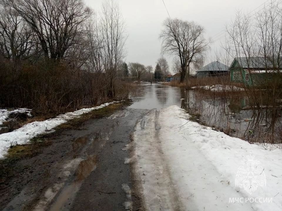 Низководный автомобильный мост затопило в Кстовском районе - фото 2