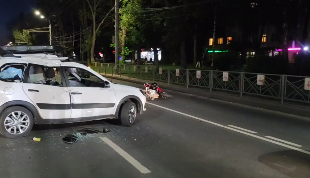 Три человека пострадали в двух ДТП с  мотоциклами в Нижнем Новгороде - фото 1