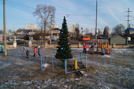 Детскую площадку в виде Кремля предложили построить жители Дубенок
