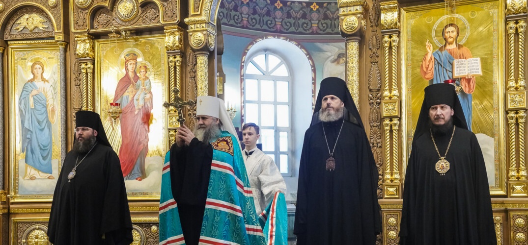 Митрополит Георгий освятил храм на улице Ильинской в Нижнем Новгороде - фото 1