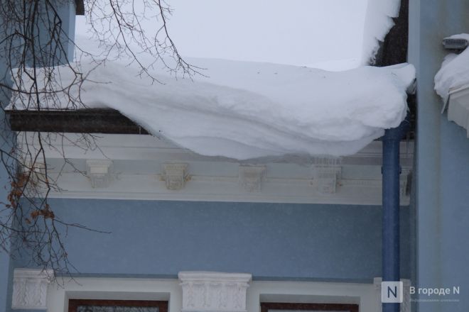 Снежный циклон &laquo;Валли&raquo; обрушился на Нижний Новгород: фоторепортаж - фото 61