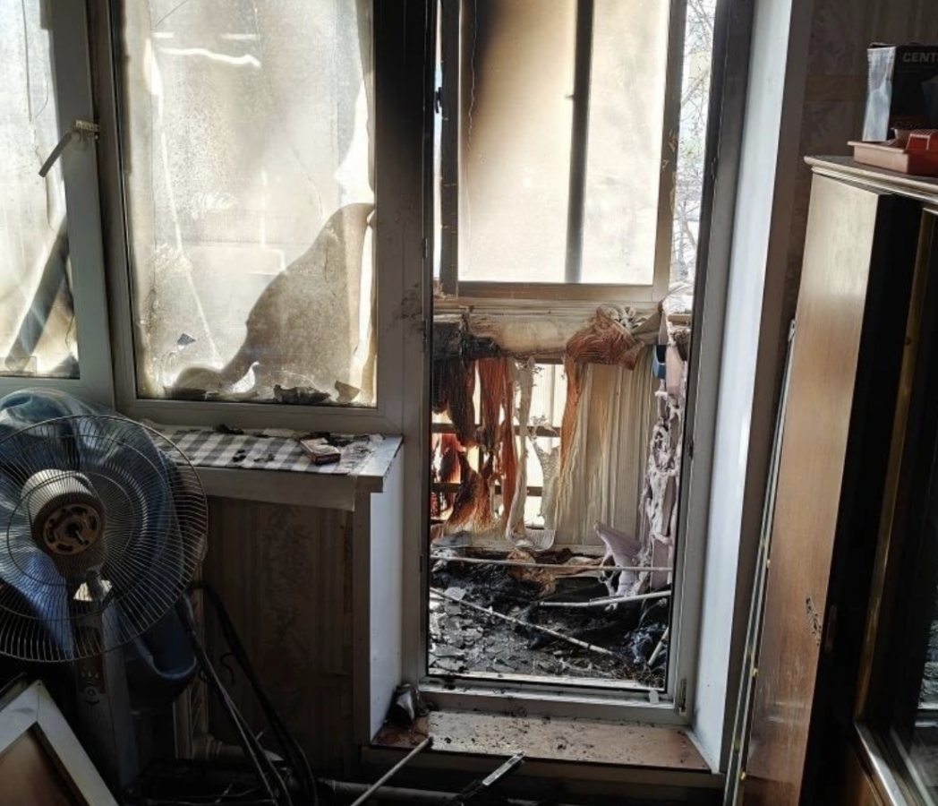 Мужчина заживо сгорел на балконе в Нижнем Новгороде - фото 1