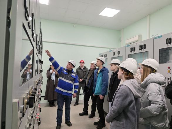 Нижегородские энергетики &laquo;Россети центр и Приволжье&raquo; провели познавательную экскурсию для школьников - фото 3