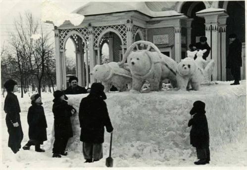 Автозаводский парк / Архив. Автозаводский парк От XIX века до советских времен: как раньше отмечали Новый год в Нижнем Новгороде — фото - фото 25