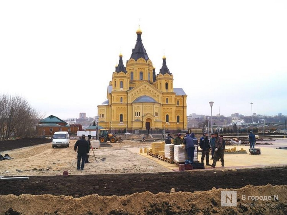 Благоустройство сквера у собора на Стрелке перенесли на 2026 год - фото 1